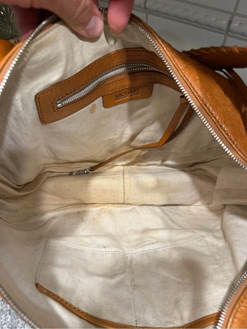 Michael Kors classic cognac